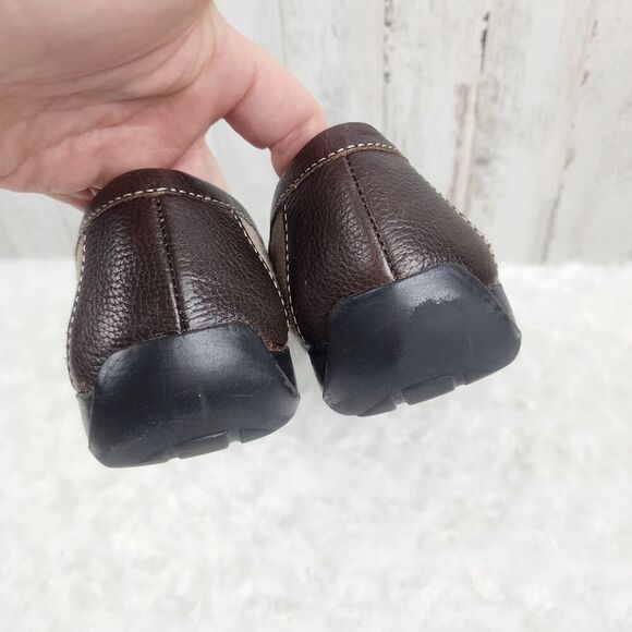 Naturalizer Leather Loafers Tan Size 7.5 - Picture 9 of 10